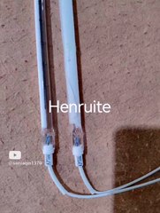 2000w Blowing Machine Parts Infrared Quartz Heating Tube Tungsten Halogen Heat Lamp Ir Lamp