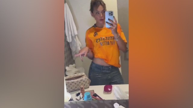 El baile de la novia de Endrick con la nueva camiseta del Madrid que se ha hecho viral