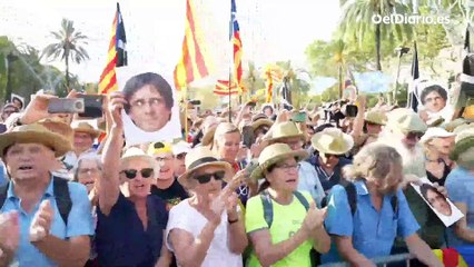 Tải video: Puigdemont reaparece en Catalunya: “Un país con una ley de amnistía que no amnistía tiene un problema democrático”