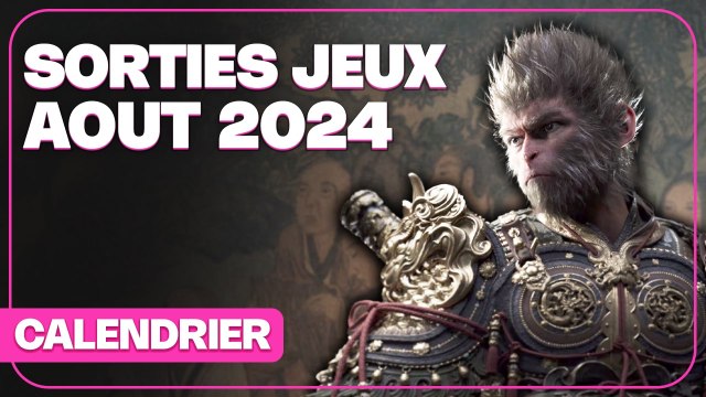 Toutes les sorties jeux vidéo août 2024