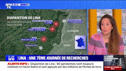 Disparation de Lina: les recherches continuent en Haute-Saône pour retrouver le corps de l'adolescente