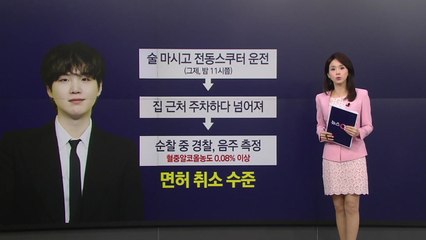 슈가 측 '2번의 사과문'...현역병과의 형평성 논란도 [앵커리포트] / YTN