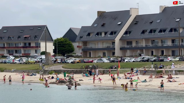Quiberon | Plage et petits voiliers à Port Haliguen | TV Quiberon 24/7