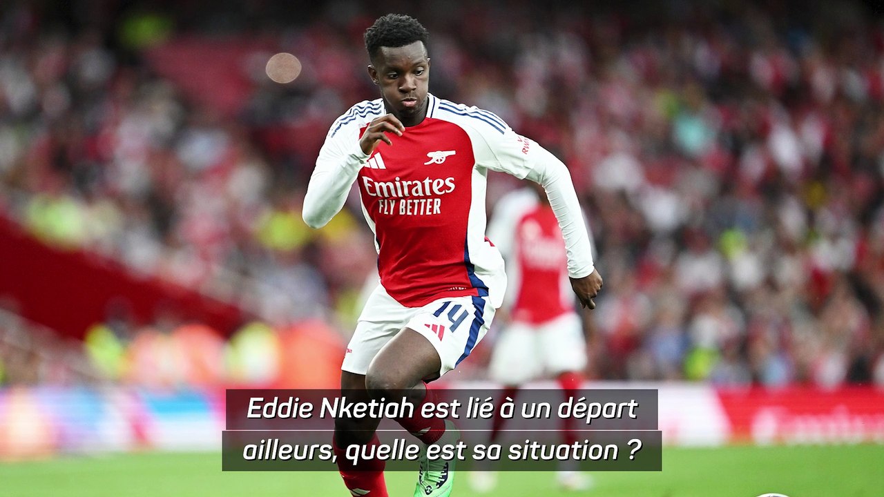 Nketiah à l’OM ? Arteta : “Pour l’instant, il n’y a rien à dire”