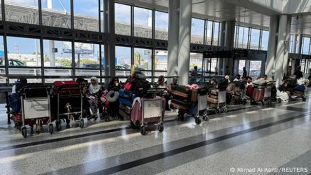 Lebanese expats cut short their visits home for fear of war