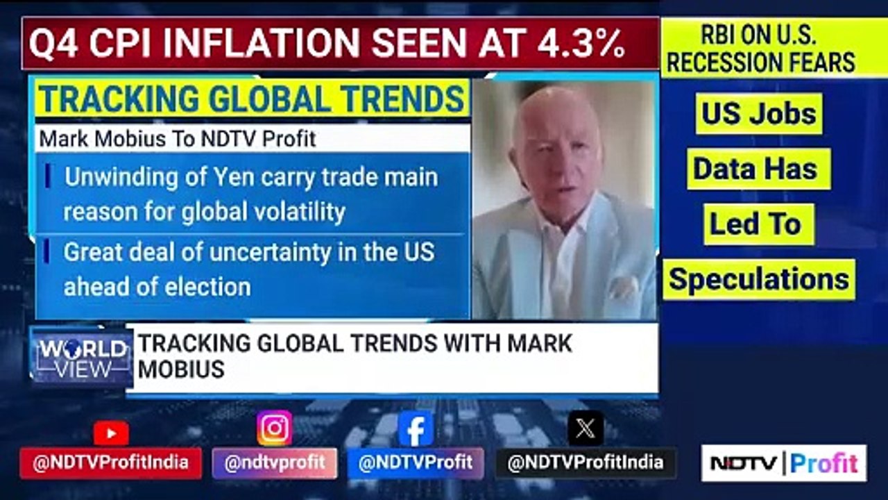 Mark Mobius On Global Markets & More | NDTV Profit