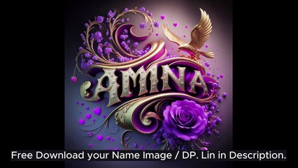 Amna Name Image / Wallpaper / Status I Free Download