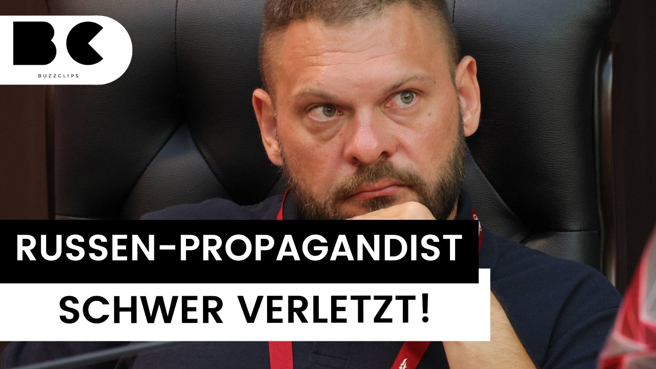 Bekannter Kreml-Propagandist nach Drohnenangriff schwer verletzt