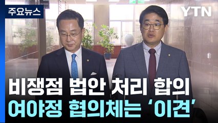 여야, 8월 국회서 비쟁점 법안 처리키로...'협의체'는 이견 / YTN