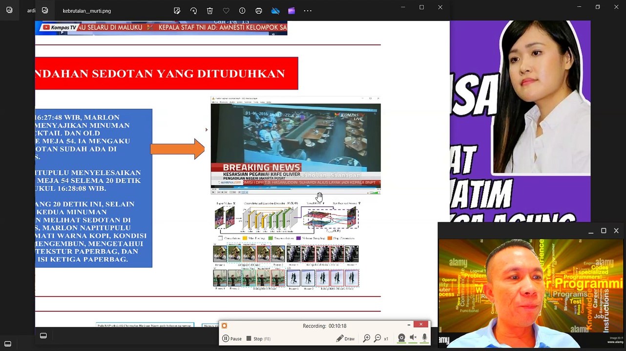 ARDITO MUWARDI JAKSA PENIPU PEREKAYASA VIDEO CCTV MALAH NAIK PANGKAT!