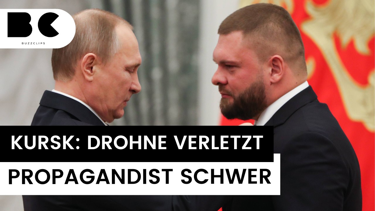 Drohnenangriff: Russischer Kriegsreporter in “äußerst ernstem Zustand”