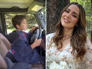 Hijo de Ariadne Díaz y Marcus Ornellas maneja un auto solo a sus 8 años