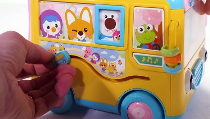 Learning Video for Toddlers and Babies - Pororo School Bus and Treehouse!