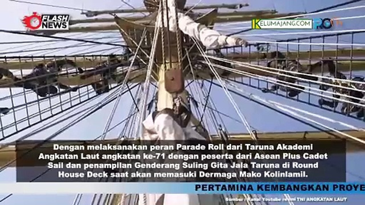 Memasuki Etape Pertama, KRI Bima Suci Tiba di Dermaga Mako Kolanlamil Jakarta