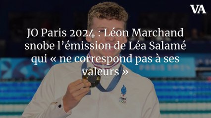 JO Paris 2024 : Léon Marchand snobe l’émission de Léa Salamé qui « ne correspond pas à ses valeurs »