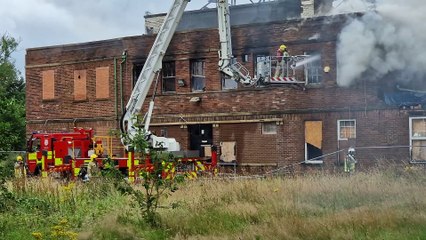 Fire at former workmen's club in Sunderland