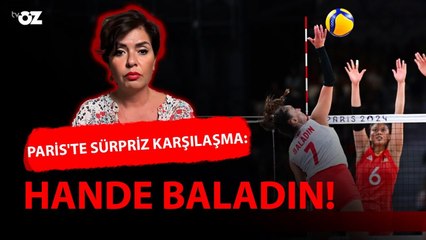 PARİS'TE SÜRPRİZ KARŞILAŞMA: HANDE BALADIN!