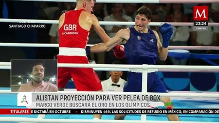 Mazatlán se prepara para la gran pelea de Marco Verde