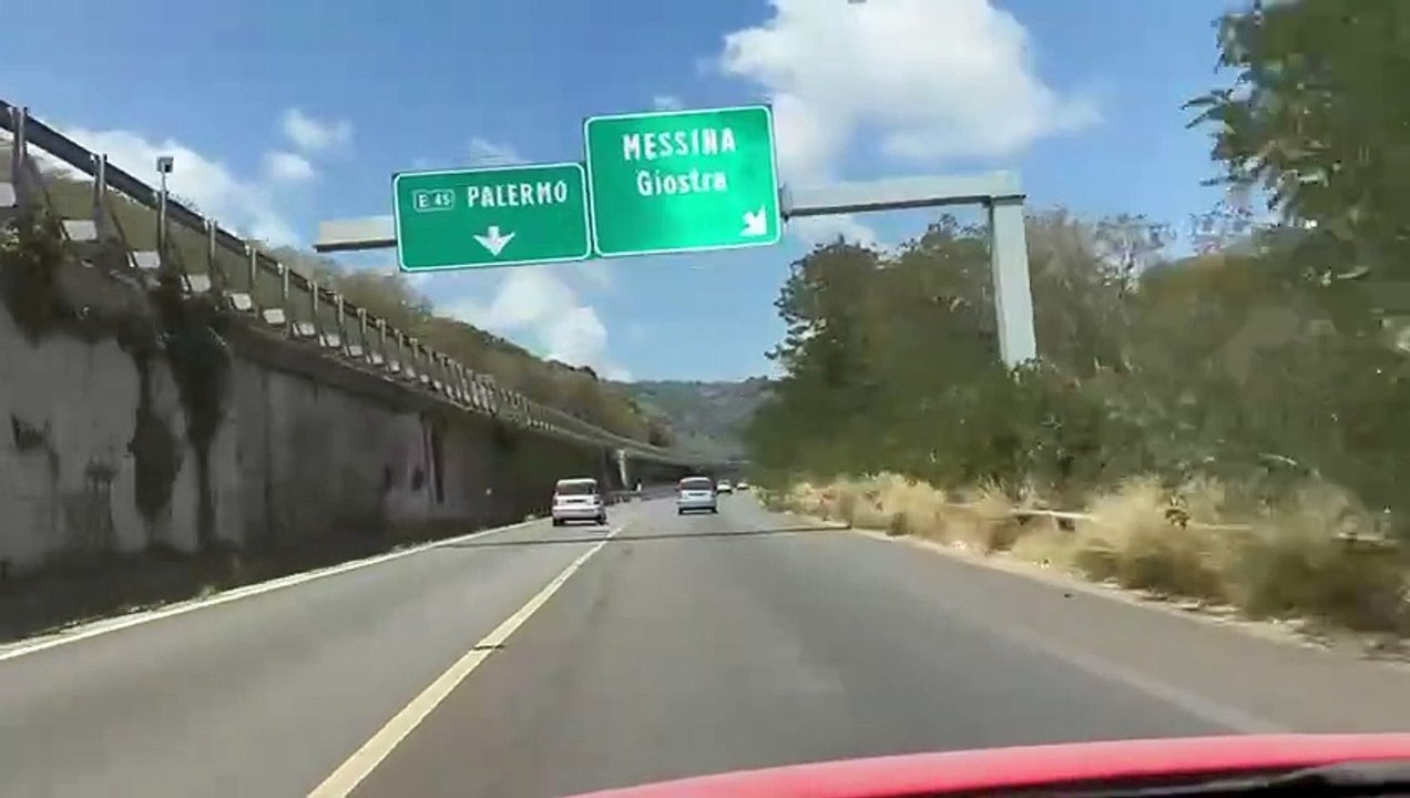 Viadotto Rtiro aperto verso Palermo
