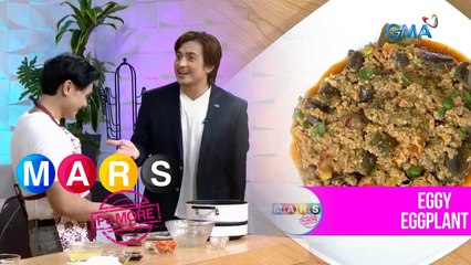Wendell and Saviour Ramos share their secret Eggy Eggplant recipe! | Mars Pa More