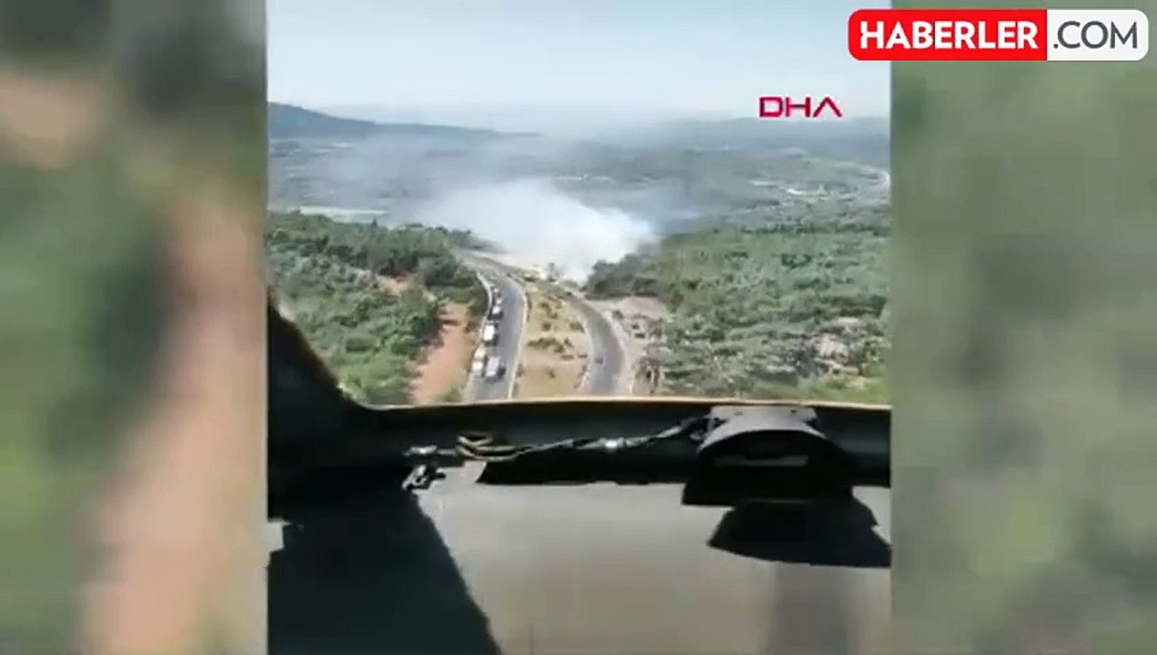 İzmir Kemalpaşa'da Orman Yangını Kontrol Altına Alındı