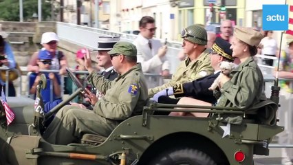 80 ans de la Libération du Mans : un défilé de véhicules