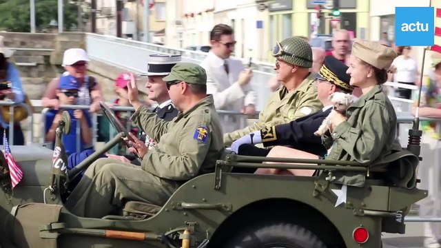80 ans de la Libération du Mans : un défilé de véhicules