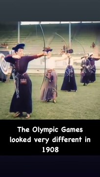Les jeux olympiques en 1908 ça donnait ça