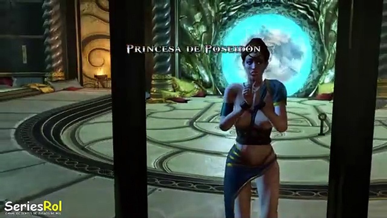God of War 3 - Escenas con Afrodita - El Tartaro