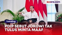 PDIP Sebut Permintaan Maaf Palsu, Istana Bela Jokowi: Sikap Rendah Hati Seorang Pemimpin