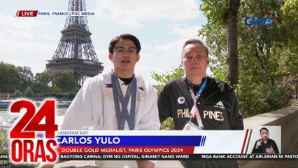 Panayam ng 24 Oras kay 2-time Olympic gold medalist Carlos Yulo | 24 Oras