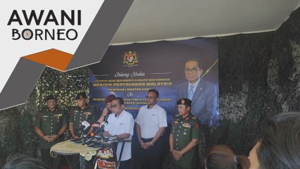 Pos kawalan ketenteraan di Sarawak akan diperketat