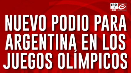 Paris 2024: ¡Nuevo podio para Argentina en los Juegos Olímpicos!