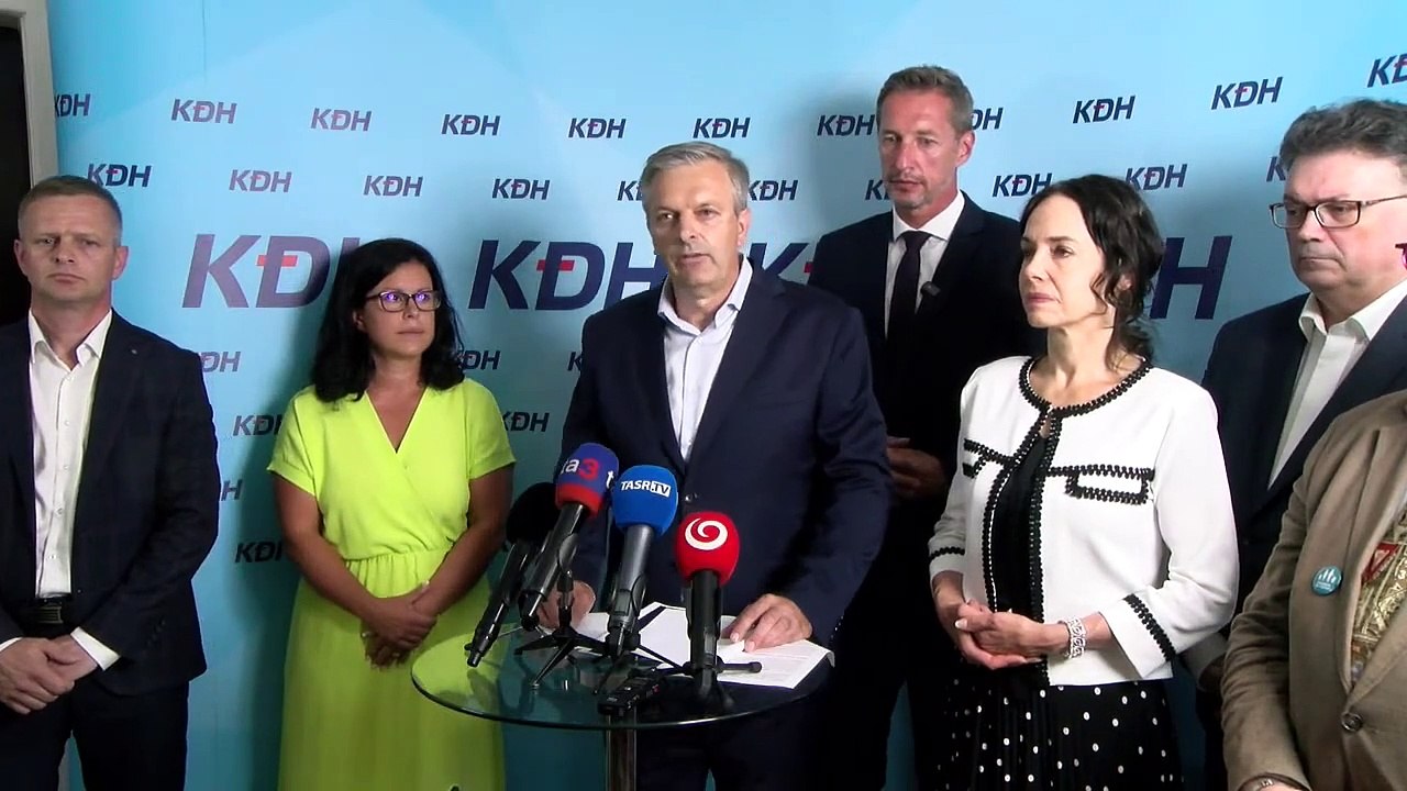 ZÁZNAM: KDH: Samosprávam chýba na bežný chod 100 mil. eur, pomôcť by mohol daňový mix
