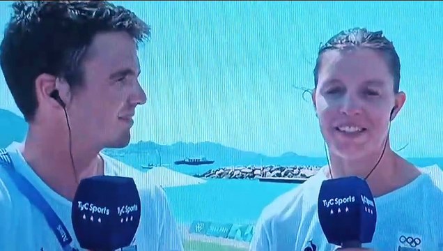 Hablan Majdalani y Bosco por por la medalla de plata en vela em Paris 2024