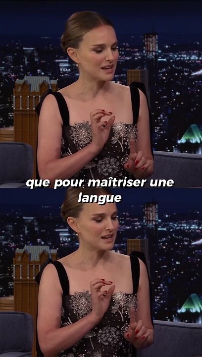 JO - Regardez l'actrice Natalie Portman qui explique aux Américains comment ressembler à des Français dans les rues de Paris !