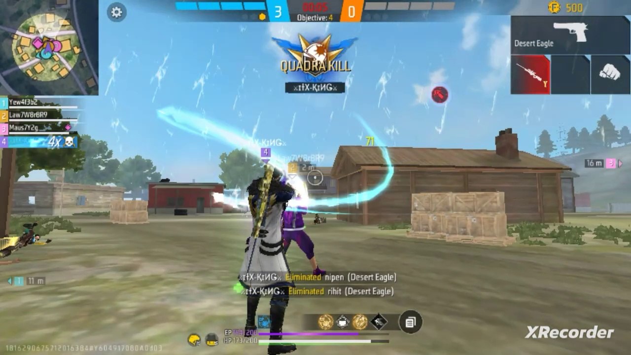 Free fire full hd gameplay clash squad head shot gameplay