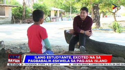 Pagbubukas ng klase sa Pag-asa Island, Palawan, nagsimula na