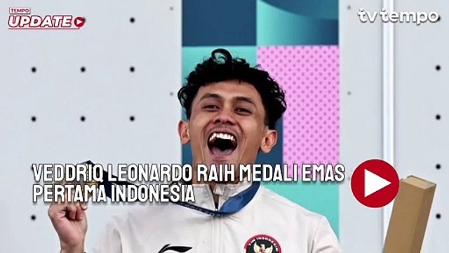 Olimpiade Paris 2024: Atlet Panjat Tebing Veddriq Leonardo Raih Medali Emas Pertama Indonesia