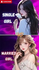 Single Girl  vs Married Girl  #fashion #choose #chooseone #cuteideas596 #dress #heels #gift