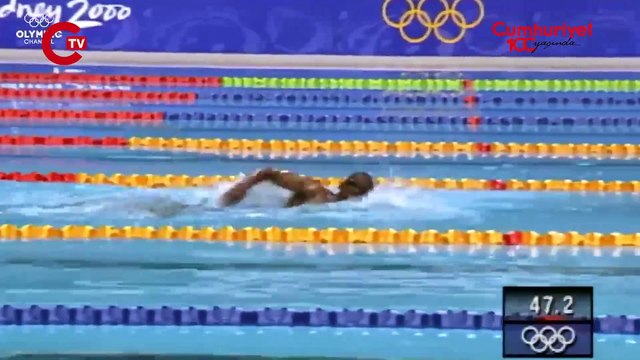 Yüzme bilmeyen ve yarış sırasında neredeyse boğulan olimpiyat yüzücüsü