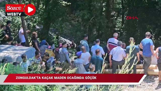 Zonguldak'ta kaçak ocakta göçük
