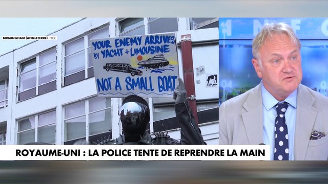 Jeremy Stubbs, au sujet des émeutes au Royaume-Uni : «C’est le travail du gouvernement de réconcilier tout le monde et manifestement ce n’est pas l’objectif du gouvernement actuel»