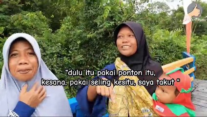 Jembatan Dibangun Aktifitas Warga Lancar