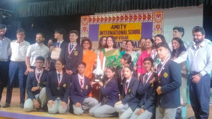 Amity इंटरनेशनल स्कूल के छात्रों ने जीती Space Settlement डिजाइन प्रतियोगिता