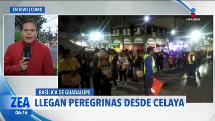 Peregrinas de Guanajuato arriban a la Basílica de Guadalupe