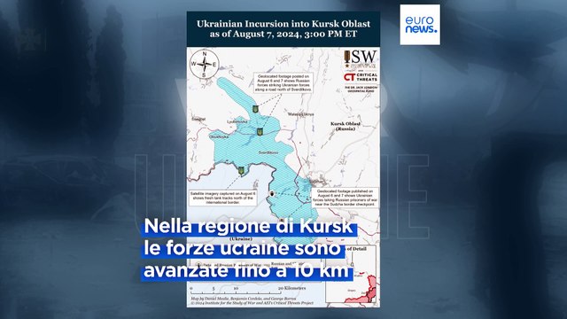 Attacco ucraino in Russia, dichiarato lo stato di emergenza nella regione di Kursk