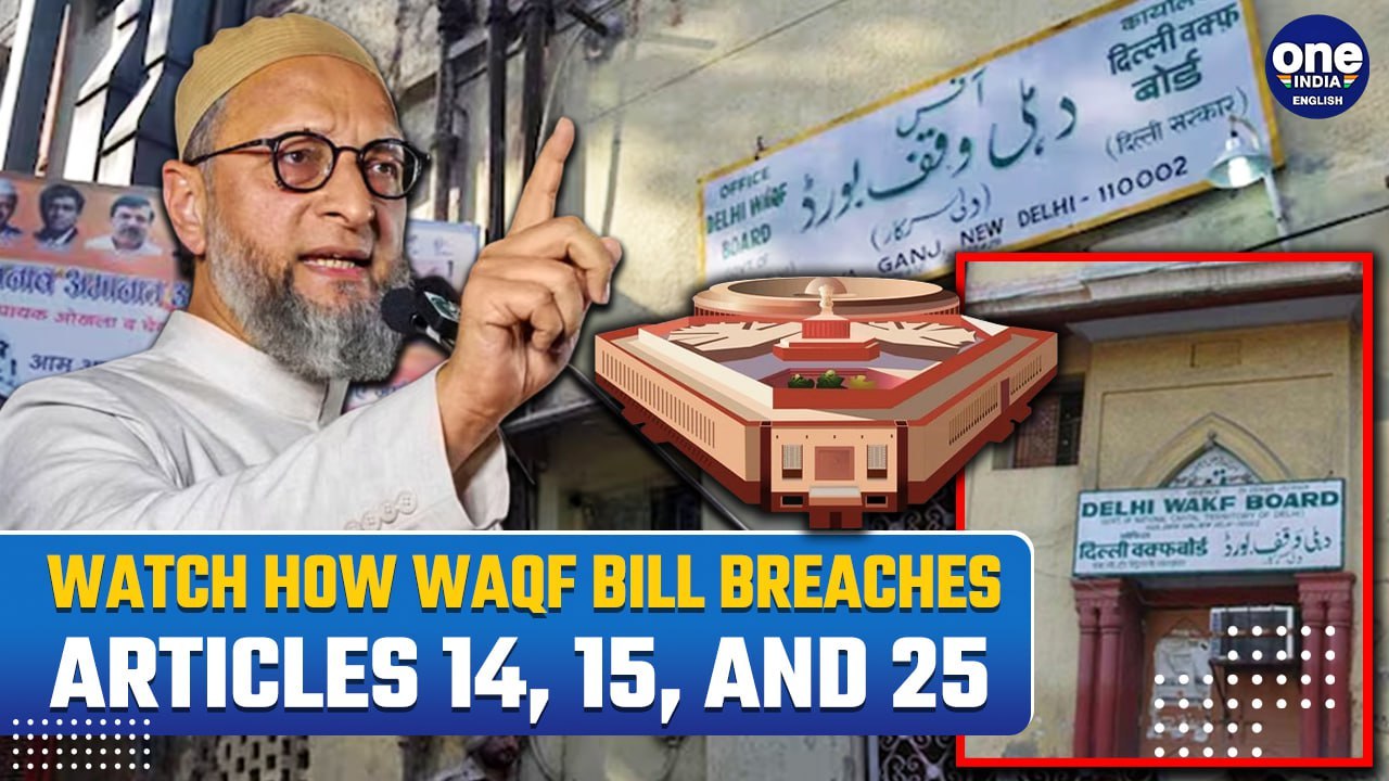 AIMIM MP Owaisi Accuses Waqf Bill of Dividing Nation and Targeting Muslims