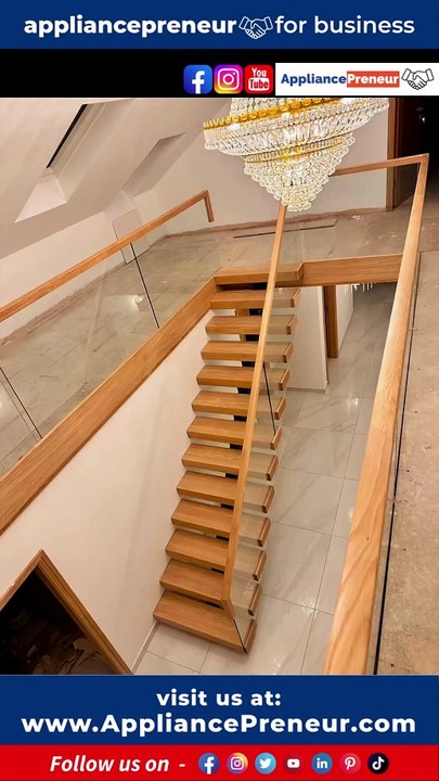 Floating Staircase Process #shorts #viralvideoWelcome to the Appliancepreneur Instagram page.Introducing the Floating Staircase Process. Watch as craftsmanship meets modern design, unveiling the step-by-step proces