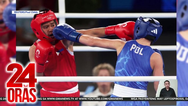 Nesthy Petecio, naka-bronze sa women's boxing, 57-kilogram event | 24 Oras